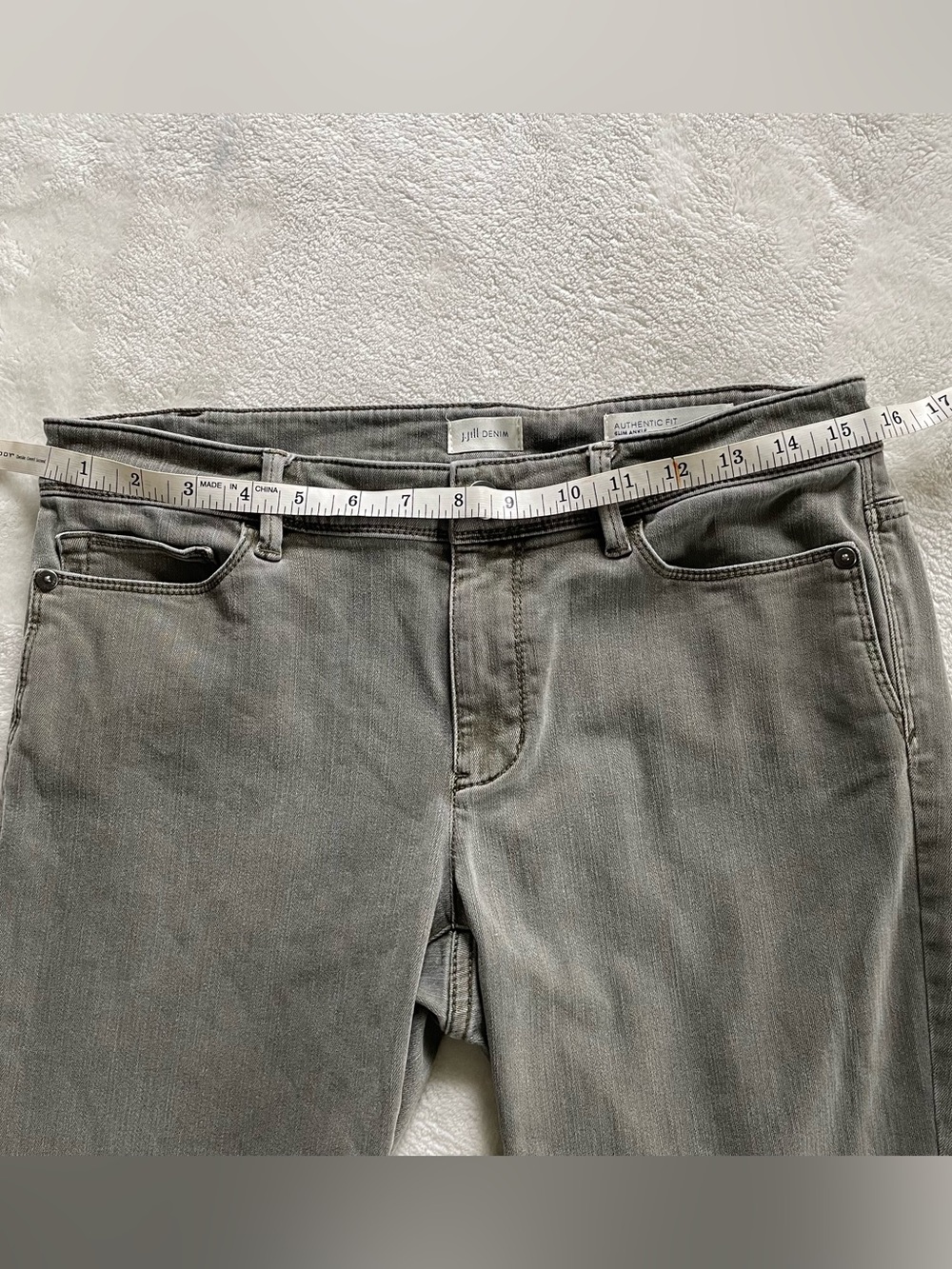 J. Jill Denim Slim Ankle Jeans size 6 - Picture 9 of 13